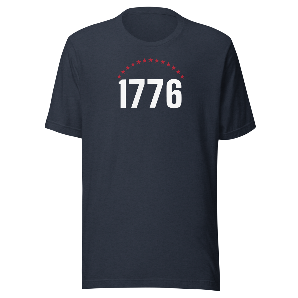 1776 thirteen stars tee — Size: M, Color: Red