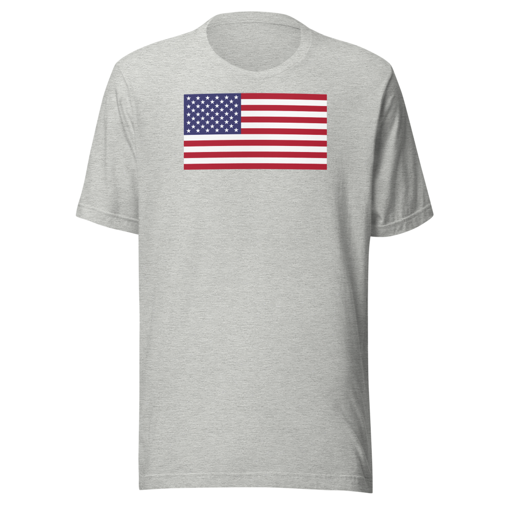 American flag tee — Size: 3XL, Color: Navy