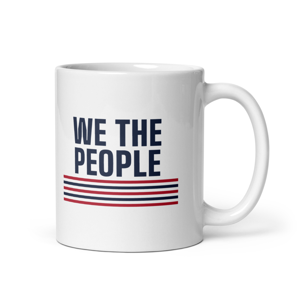 We the People mug — Size: 11 oz, Color: White