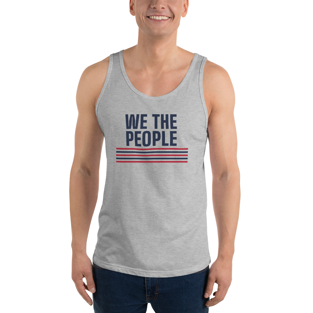 We the People tank top — Size: M, Color: Navy
