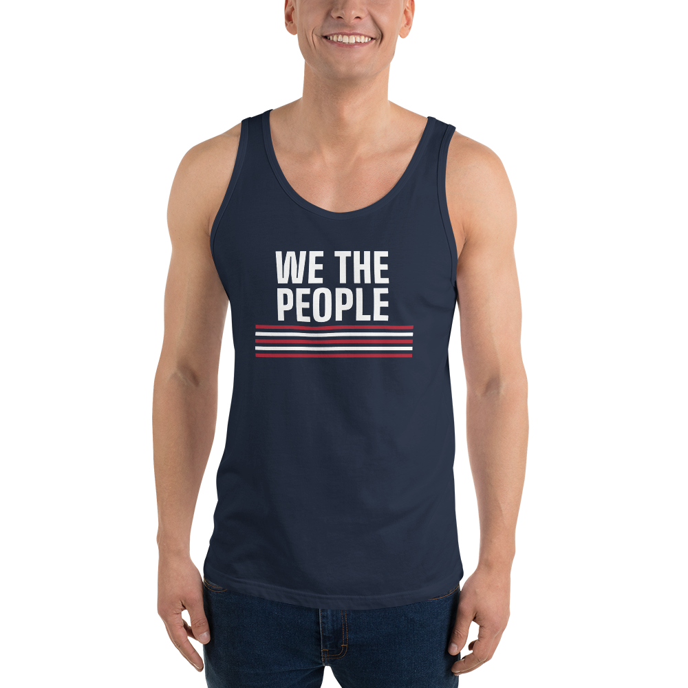We the People tank top — Size: M, Color: Red