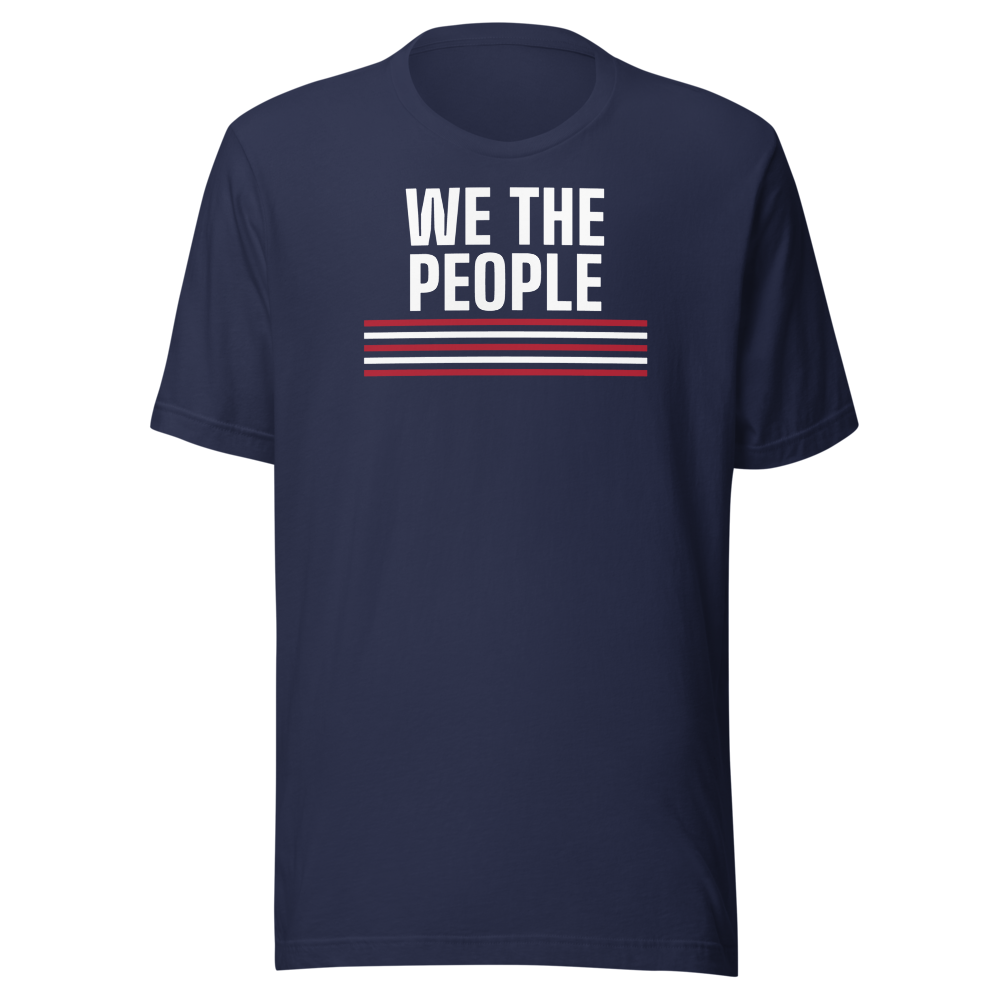 We the People tee — Size: L, Color: Red